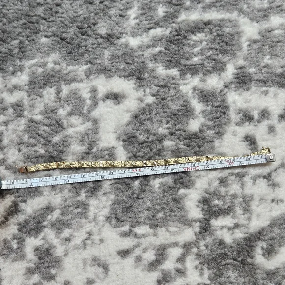 9k Gold Real Solid Yellow 7" 8 Grams - Picture 11 of 14